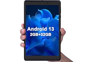 C idea 8-calowy tablet z osłoną ekranu z niebieskim światłem/Android 13/2GB RAM 32GB Rom (TF 1TB) / podwójny aparat 2MP + 5 MP/Tablet z baterią 5000 mAh z gniazdem na kartę TF