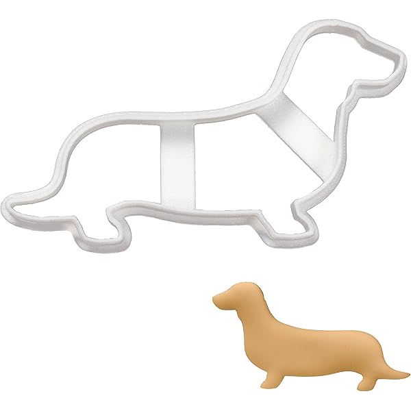 fondant dachshund