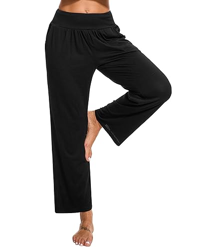 AvaCostume Pantaloni Harem Donna Vita Alta – Stile Hippie – Verde – Morbido Cotone Modal - 2