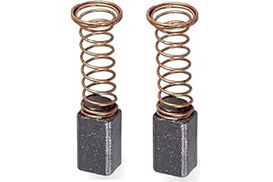 BRICOAMIGO – Escobillas de carbon compatibles con DREMEL 300, 395, 595, 3000, 6000 - (4,6x5,3x8)