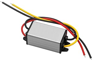 NANGILO 24v to 12v converter,DC Power Converter - 24V 12V Converter,Step Down Buck Converter,Step Down Transformer,5A Power Supply Adapter Car Voltage Changer High Efficiency Buck Voltage Regulator Module