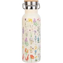 Gourde Isotherme Guns N’ Roses 550 Ml – Acier Inoxydable, Double Paroi, Logo Croix Crânes