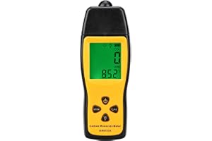 CO-Mätare Koloxidmätare, Högprecisionsmätare Och Detektor För Kolmonoxid, Bärbar CO-Läckagedetektor För Rum Och Verkstäder, Lcd-CO-Mätare 0–1000 Ppm