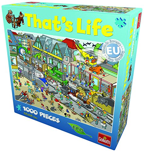 Preisvergleich Produktbild Goliath 71336 - That's Life Puzzle - Bahnhof