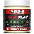 Hemp Cream with Arnica Gel Combination Super Strength Daily Massage for Knee Hip Shoulder Arms Legs pre/Post Workout Sports,Gym, Overworked,Tired,Age Related Joints Self Massage