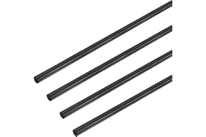 M METERXITY 4 st kolfiberstavar, 400 mm längd 3 mm diameter kolfiber helstam för RC flygplan/gör-det-själv hantverk/quadcopte