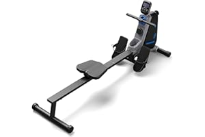 Capital Sports Magnetic Rowing Machines For Home Gym, Rowing Machine Foldable, Compact Rowing Machines for Home Gym Foldable, 16 Level Resistance Fitness Cardio Rower Folding, LCD Exercise Monitor