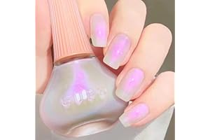 Major Dijit Vernis à ongles paillettes Mermaid Pearl longue durée paillettes vernis à ongles (10,0.42 fl oz)