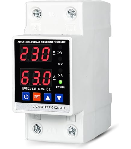 Stabilizzatore Di Tensione Intelligente 230V - Doppio Display, Protezione Sovratensione/Sottotensione 2P 63A - Foto 6