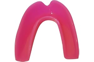 BRITX 2 Pack Night Sleep Well Gel Gum Shield Dental Clear Gel Mouth Guard Night Teeth Grinding Snoring Mouth Guard - 2pcs/Pack (Pink)