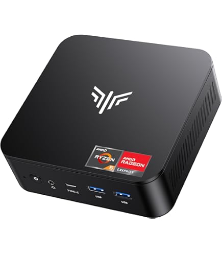 NiPoGi E3B AMD Ryzen 5 7430U, 16GB DDR4 512GB SSD Mini Desktop