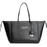 Tommy Hilfiger TJW BOLD TOTE Kadın Tote &Ccedil;anta Black OS