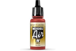 AV Vallejo Model Air 17 ml – rojo