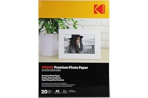 Kodak Supplies 185Z000460 papier fotograficzny premium A4 20 arkuszy 240 g błyszczący