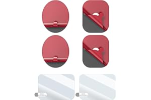 Mellbree 522GW Dash Cam Sticky Pads Compatible with Nextbase, Adhesive Pads & Car Windshield Electrostatic Film for Mounting Dash Cam Series 2-122, 222, 322GW, 422GW, 522GW, 622GW