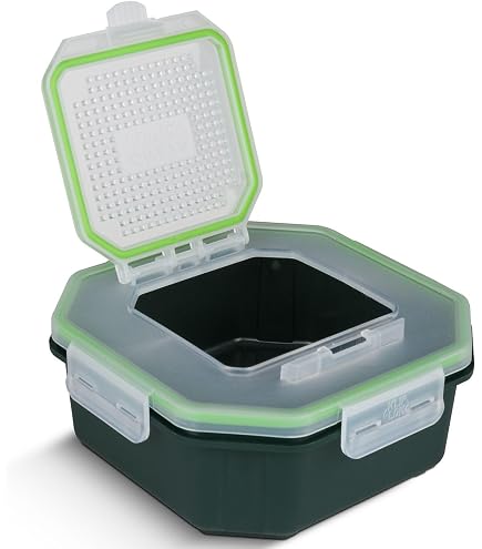 Greys® Klip-Lok Flip Top Perf. Bait Box Sports & Outdoors