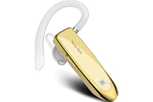 New bee zestaw słuchawkowy Bluetooth zestaw głośnomówiący, bezprzewodowy zestaw słuchawkowy Bluetooth z mikrofonem 60 dni czuwania zestaw głośnomówiący z mikrofonem do iPhone'a Samsung, HTC, LG, Sony,
