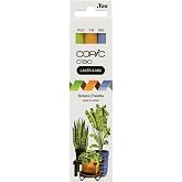 COPIC Ciao LAYER &amp; MIX "Botanic Palette" Marker Set in 3 Different Colours, Medium Tip and Brush Tip