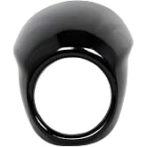 SPEDY Black Plastic Headlight Front Visor for Bajaj Avenger Street Item_id-1354