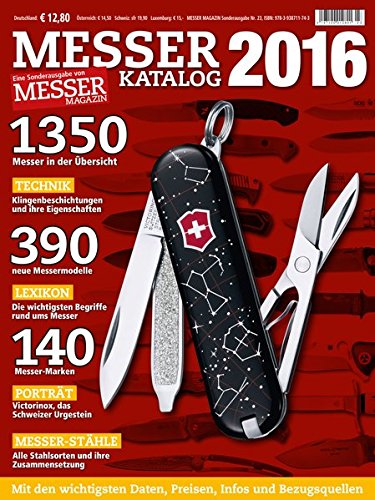 Messer Katalog 2016: Eine Sonderausgabe von MESSER MAGAZIN