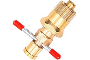 YONFAS Olive Puller 15mm & 22mm – Solid Brass Tube Fitting Removal Tool, Plumbing Tool for Removing Compression Olives from Copper Pipes