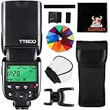 Godox TT600 Flash Speendlite Intégré GN60 Compatible avec Canon Nikon Fujifilm Pentax Olympus Panasonic Caméras