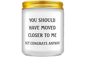 WOMPOLLE House Warming Gifts for New Home,New Apartment Candle for Housewarming Gifts,New House Decor Gift for Friends,Women,Sister,Couple,Bestie New Home Gift Apartment Funny Decor