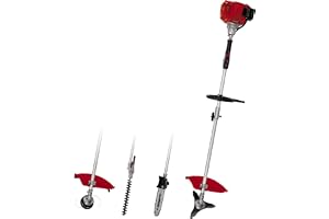 Einhell 4-i-1 bensinträdgård multiverktyg – 3-i-1 borstskärare, trimmer och häcktrimmer med lång räckvidd – GC-MM 52 I AS kraftfullt 1 500 W multifunktionellt skärverktyg med 2-taksmotor