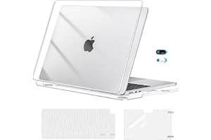 MOSISO Etui kompatybilne z MacBook Air 13 etui M4 M3 M2 2025 2024-2022 A3240 A3113 A2681, do MacBook Air 13,6 cala, wyświetlacz Liquid Retina Case, klawiatury i etui na klawiaturę, folie i kamera