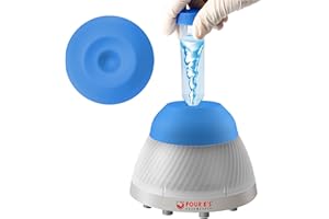 PRECIPETTE Vortex Mixer, Paint Shaker for Model Paints, 5000RPM Lab Vortex Shaker with Extra Silicone Cap, for Lab Inks Acrylic Paints Nail Polish Glue Shaker