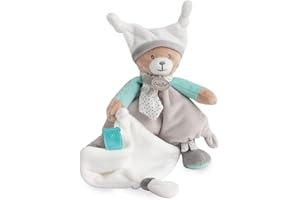 Baby Nat Pantin avec Doudou Ours Polochon Bn0351