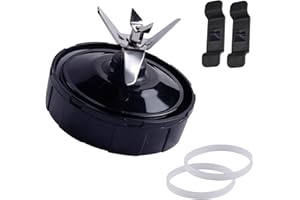 MOLOUDAN Parti di ricambio per frullatore ninja, lama per frullatore ninja a 7 pinne per frullatori Nutri Ninja Auto iQ
