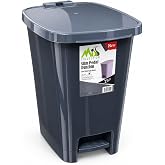 Miss Collection L&uuml;x Serisi Pedallı 25 Litre &Ccedil;&ouml;p Kovası Antrasit
