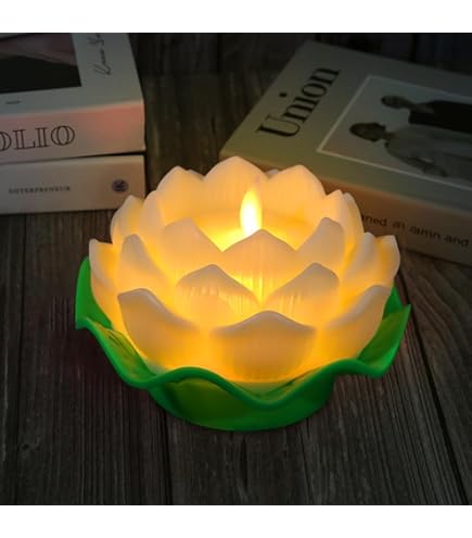 Lumière De Lotus, Décoration De Bassin Flottant Solaire Fleur De Lotus LED Changeant De Couleur De Fleurs Nuit Lampe De Lumière - Jardin