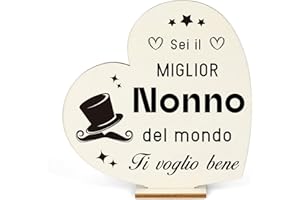 SERENEGLOW Nonno Idee Regalo Compleanno Nonni Festa dei Nonni Decorativi