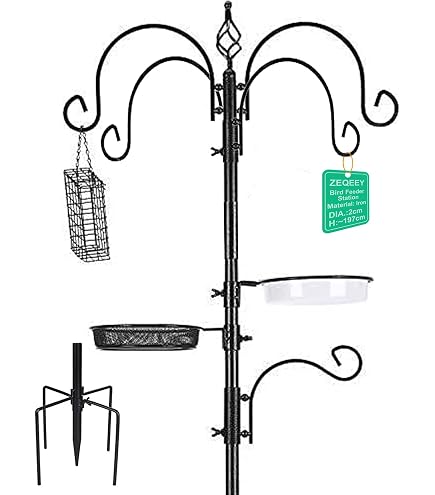 Vogelfutterstation Zum Aufhängen, 195 Cm Freistehe Produktbild-Vorschau 3