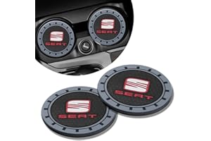 ADIEN 2PCS Support Gobelet Porte-gobelet de Voiture pour Seat Ibiza Leon Cupra FR Arona Ateca Tarraco,Support Gobelet Voiture,Voiture Support Gobelet Accessoire