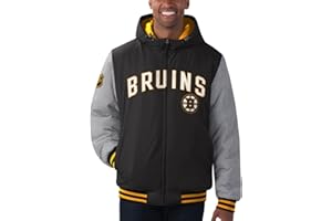G-III SPORTS G-III - NHL Boston Bruins Cold Front Polyfilled Padded Jacke Farbe Schwarz