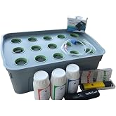 15 G&ouml;zl&uuml; Topraksız Tarım Hidroponik Box Saksı Yetiştirme Seti,pH & EC &Ouml;l&ccedil;erli, XXL Başlangı&ccedil; Paketi