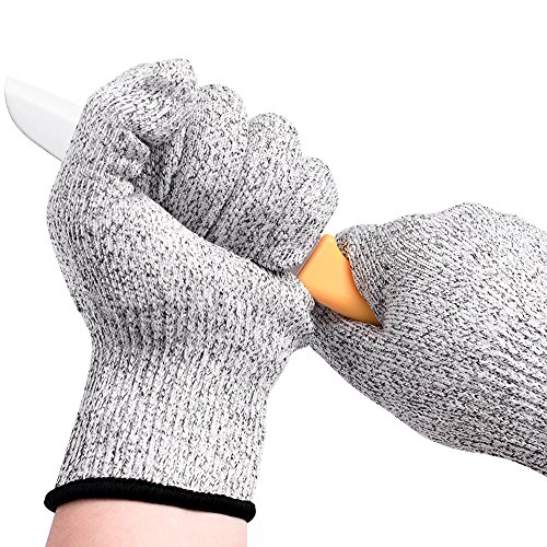 DIKETE® Schnittschutzhandschuhe Hochleistung Schnittschutz Handschuhe M - 2