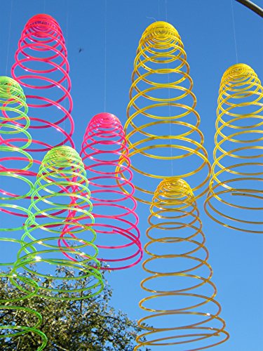 SunSpiro® – Licht & Laune® Sonnenspirale, zitronengelb, D. 30 cm – Länge ca. 180 cm - 6