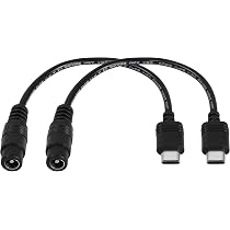 Generic 2 Cavi Adattatore USB A DC 5V 4.0x1.7mm: Per Ricarica PSP E Altri Dispositivi, 80 Cm