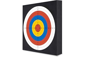 ZIRUU EVA Archery Target Portable Backyard Arrow Target Color Printing Outdoor Target for Youth Adult Beginner Outdoor Shooting Targeting