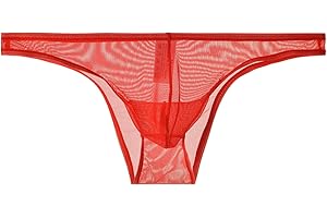 Gefomuofe Calzoncillos tipo bóxer sexy para hombre, calzoncillos tipo bóxer, calzoncillos de lencería, calzoncillos abiertos transparentes, calzoncillos transparentes para hombre