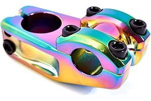 KHEBIKES KHE MVP BMX 6061 - Attacco manubrio in alluminio, 1 1/8", OILSLICK Toploader solo 256 g, 50 mm