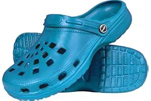 REIS BCDOTS_JN_44 - Zuecos y pantuflas 44 EU, Azul claro