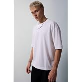 DeFacto%100 Pamuk Loose Fit Basic Tiş&ouml;rt G4728AX26SM