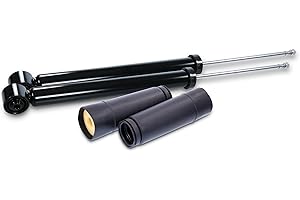 ATEC GERMANY 2x ammortizzatori posteriori a gas; 1x kit di protezione posteriore dalla polvere