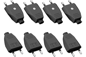 8 st eurokontakt platt Schuko-koppling platt 250 V 2,5 A strömkontakt eurokontakt platt kontakt Schuko-kontakt platt (250 V 2,5 A) Schuko-kontakt europeisk kontakt