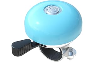 Greallthy Timbre Bicicleta Campana de Bicicleta Retro y Robusta, con Sonido Claro y prolongado, antióxido e Impermeable, Adecuada para manijas de 22,2 a 28,6 mm.